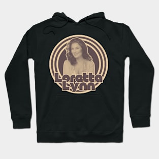 Loretta lynn 1970s Hoodie